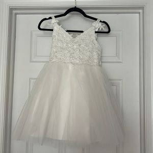 Ivory Flower girl dress